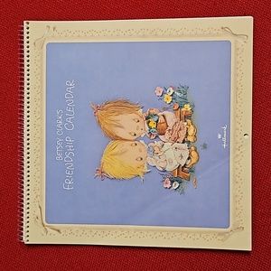 Betsey Clark's 'Friendship' calendar 1995 Hallmark UNUSED frame the art vintage